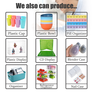 Boîte de rangement en plastique cométique de bureau de haute qualité Transparent acrylique articles divers organisateur de stockage de parfum organisateur en plastique transparent - Product Image 4