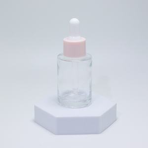 ขวดแก้วกลมขนาด30มล. ขวดหยดแบบไหล่แบนเรียบแบบใหม่ - Product Image 4