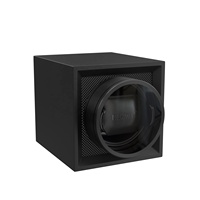 2025 Producto de tendencia Bobinadora de reloj de viaje portátil Bobinadora de reloj de madera de lujo Caja individual para reloj