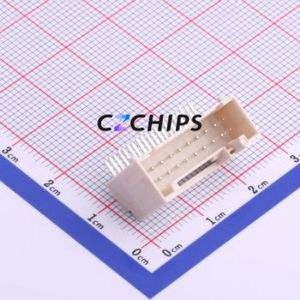 S20B-PUDSS-1(LF)(SN) Wire-to-Board Pin Header Bent Lead Through Hole,P=2mm Connector 2x10P 2mm Right Angle Insert PUD - Product Image 1