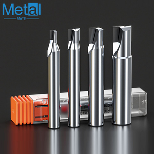 Sử dụng cho Acrylic kim loại hợp kim gương phay hiệu ứng 2-flute PCD End Mill phay Cutter Router bit CNC phay công cụ - Product Image 2