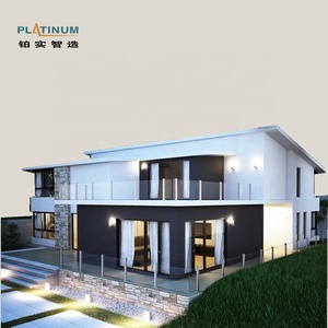 Diseño personalizado de estructura de acero de 2 piso prefabricado casa de <span class=keywords><strong>playa</strong></span> Villa - Product Image 2