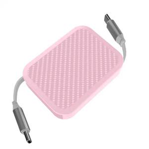 Caja Cuadrada Pequeña, Cable de Carga Rápida TPE de 240W y 480 Mbps, Conductor de Cobre Puro, USB Tipo-C, Admite Personalización Gráfica - Product Image 2