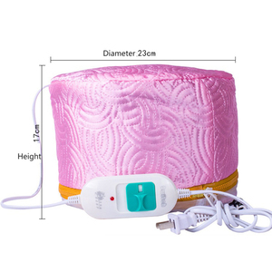 Gorro Eléctrico <span class=keywords><strong>de</strong></span> Vapor para el Cabello, Tratamiento <span class=keywords><strong>de</strong></span> Acondicionamiento Profundo, Gorro Térmico para SPA en Casa, Gorro <span class=keywords><strong>de</strong></span> Calor con Semillas <span class=keywords><strong>de</strong></span> Lino Apto para <span class=keywords><strong>Microondas</strong></span> - Product Image 2