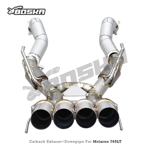 ท่อต่อแบบตรงสำหรับ McLaren 765LT 4.0T 2020 + boska ไทเทเนียมน้ำหนักเบาท่อ supersport - Product Image 6