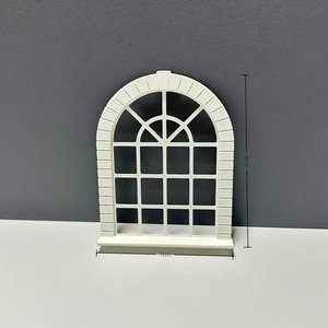 Decoraciones para ventanas de casa de muñecas, decoración de estilo europeo, paisaje en <span class=keywords><strong>miniatura</strong></span>, accesorios góticos para construcción de modelos - Product Image 6