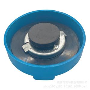 Conjunto de tapa de urea para camiones pesados Sany King Long Kailong, pieza de bloqueo de tapa de combustible de plástico azul ZS00014 - Product Image 3