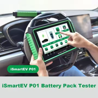 Pemindai mobil energi baru mesin Diagnosis elektrik EV P01 untuk semua mobil alat diagnostik
