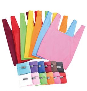 <b>Folding</b> Shopping Bags Customized logo Waterproof Tote Bags Eco-friendly Reusable Expandable Shopping Bag - Product Image 1