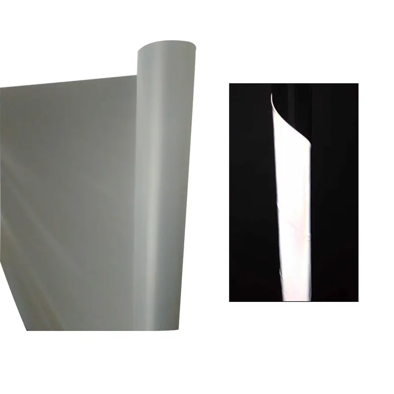 Heißer Verkauf Hi Vis Spandex grau schwarz Reflex Outdoor fluor zierende Farbe 35% Baumwolle 65% Polyester reflektierende Textil Stoff Stoff