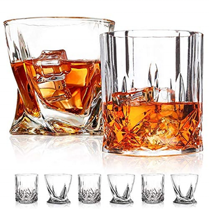 Ensemble de verres à whisky personnalisés de 300 ml avec gravure en relief, pierres à whisky de luxe, bouteilles à whisky avec logo personnalisé pour bar - Product Image 4