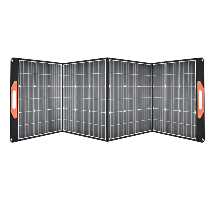 새로운 휴대용 디자인 접을 수있는 태양 에너지 패널 비치 캠핑 접이식 태양 전지 패널