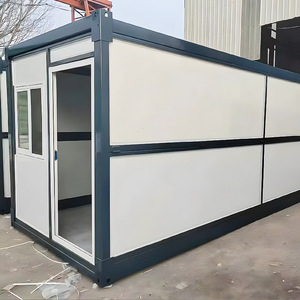 Casa Contenedor Plegable de 20 pies, Transpirable, para Dormitorio, Taller, Oficina en Casa, Hotel, Tienda, Construida con Panel Sándwich de Acero - Product Image 6