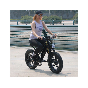 Bicicleta de Cross eléctrica de neumático ancho para adulto, bici con batería de 48v y 750w, para nieve, todoterreno, barata - Product Image 4