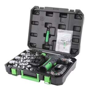 Kit de herramientas de expansión de tubos eléctricos con 11 cabezales de expansión para herramienta de expansión de tubos de cobre HVAC de 3/8 "a 1-5/8" - Product Image 6