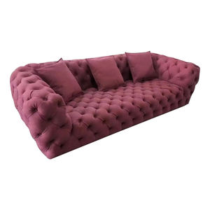 2023 vendita calda di lusso di alta qualità marrone divano divano divano moderno tessuto divano divano letto in pelle Set 10 anni di garanzia - Product Image 1