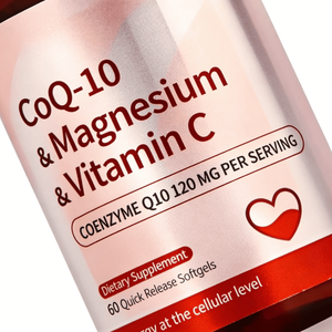 Capsule Morbide di COQ10, Magnesio e Vitamina C, Integratori Antiossidanti per la Salute del Cuore per Adulti - Product Image 6