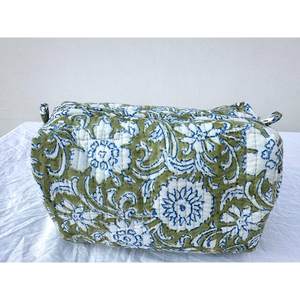 Bolsas de Cosméticos de Algodón Bohemio Más Vendidas, Bolsas de Aseo Ligeras con Estampado a Mano, Excelente Precio, para Sala de Estar - Product Image 4