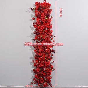 Nuovo matrimonio trascinante fiore <span class=keywords><strong>finestra</strong></span> di visualizzazione per la proposta di decorazione fiori artificiali matrimonio fiori di seta decorazioni fiori - Product Image 3