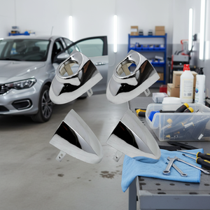 Couvercle de mot de passe pour poignée de porte-Chrome-Avant/Arrière-Droit/Gauche-SET pour Fiat Tipo,Egea - Product Image 3