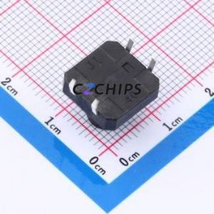 TS-1094-A13B2-D1 Tactile Switch Through hole-4P,12x12mm Switch Single Pole Single Throw Round Button 1.8N Through Hole - Product Image 2