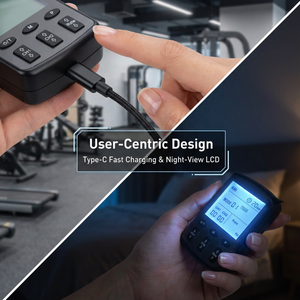 Mini Martillo de Masaje 4 en 1 TENS EMS, 25 Modos, Impulsos de Baja Frecuencia, Batería Integrada, Control de Tiempo, 6 <span class=keywords><strong>Electrodos</strong></span> Premium - Product Image 5