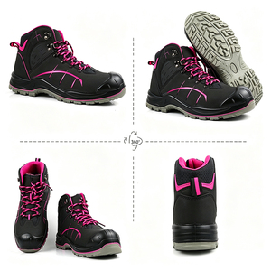 <span class=keywords><strong>Scarpe</strong></span> <span class=keywords><strong>Antinfortunistiche</strong></span> EN ISO 20345 per Donne S3 Stivali di Sicurezza Antiperforazione Antischiacciamento Impermeabili Antiscivolo per Industria e Costruzioni - Product Image 2