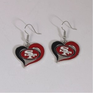 Envío rápido Liga Nacional de Fútbol Denver Broncos Dangler Pendientes Colores Gameday Joyería Equipo de Fútbol Juego Día Pendiente - Product Image 3