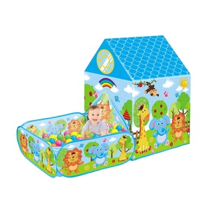 Lều Vui Chơi Cho Bé, Lều Đồ Chơi 2 Trong 1 Lều Bật Lên Hình Bể Bơi Cho Trẻ Em Với 50 Quả Bóng Đại Dương - Product Image 1