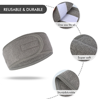 Bandeau Spa Lavable à Logo Personnalisé pour Soins du Visage, Cosmétique, Beauté et Maquillage