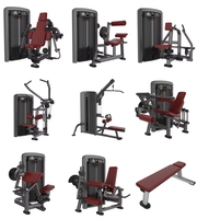 TOPTONS Prix d'usine Équipement de fitness commercial pour salle de sport Presse à poitrine large Machine de fitness intérieure Matériau en acier