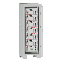 Batterie de rack LiFePO4 modulaire 61,44 kWh, déploiement flexible, 100 Ah, pour système de stockage d'énergie solaire haute tension hors réseau