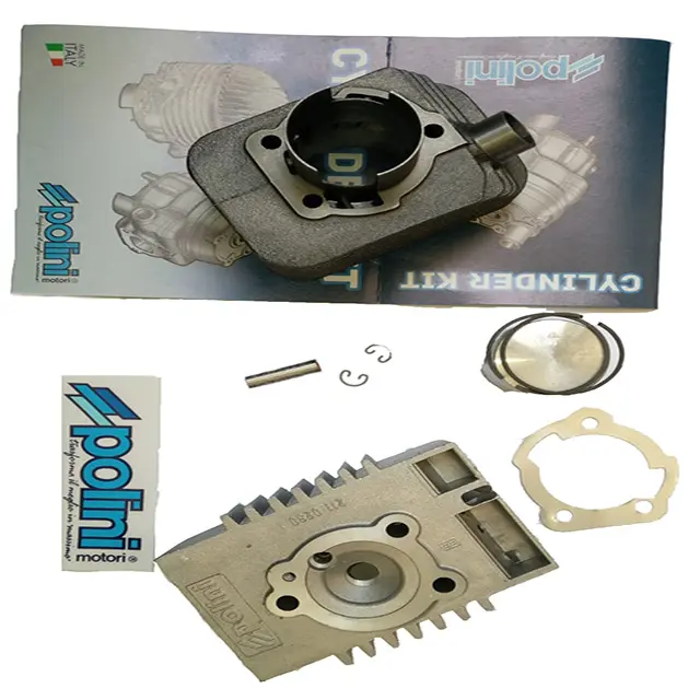 Kit cilindro grande diametro 43.0mm 50cc a 63 CC Piaggio Polini ciclomotore moto Ciao Bravo Si pin 12.0 1mm racing 1400133