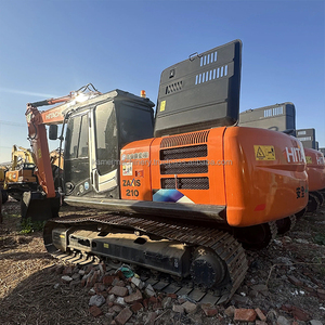 Excavadora Usada HITACHI ZAXIS 210h ZX210-5 con Motor Isuzu, PLC y Bomba - Buen Estado, en Venta - Product Image 4