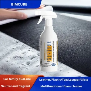 Limpiador <span class=keywords><strong>de</strong></span> Espuma Multifuncional para Interiores <span class=keywords><strong>de</strong></span> Automóviles, Neutro, para Techos, <span class=keywords><strong>Asientos</strong></span>, Cuero, Terciopelo, Potente Quitamanchas, 500 ml - Product Image 4