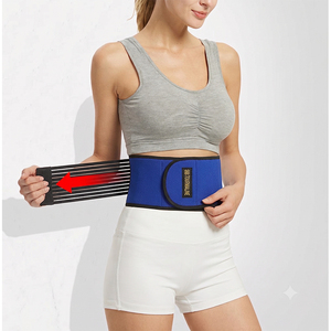 Nouvelle <span class=keywords><strong>ceinture</strong></span> de soutien lombaire et dorsal magnétique réglable en tourmaline bleue pour le <span class=keywords><strong>sport</strong></span> - Product Image 1