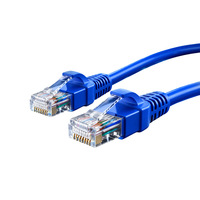 Cables de Red de Alta Velocidad Cat5e al por Mayor de Fábrica, Cables de Conexión para Internet, Cafeterías, Hogar, Computadora, Router, Conectores de Cristal 8