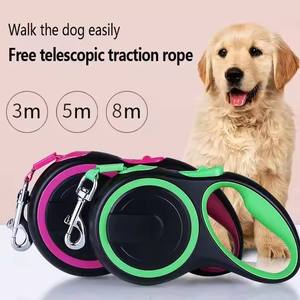 Laisse Rétractable de Luxe Personnalisée 5m Vert et Noir pour Chien, Libération Rapide, Matériau Durable ABS + TPE, Capacité 50kg pour Grands/Moyens Chiens - Product Image 3