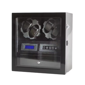 Mercado en línea chino Pantalla táctil LCD inteligente 4 + 6 Enrollador de reloj automático Cajón Gabinete Casillero seguro Enrollador de reloj para hombres Reloj - Product Image 3