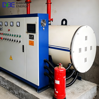 Chaudière à vapeur électrique industrielle 100 kg-2000 kg/h, générateur de vapeur électrique entièrement automatique pour usine textile et blanchisserie