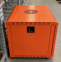 Armoire réseau murale 4U, rack de serveur de centre de données 19 pouces, revêtement par pulvérisation électrostatique