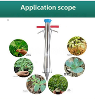 Semoir manuel pour légumes, transplanteur pour un repiquage pratique, système d'irrigation agricole
