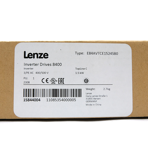 อินเวอร์เตอร์เซอร์โว Lenze 15844004 (E84AVTCE1524SB0) รุ่น 8400 ซีรีส์ 1.5 กิโลวัตต์ 400 โวลต์ 3 เฟส - Product Image 1