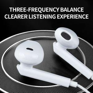 Écouteurs filaires de qualité 3.5 pour jeux et musique, <span class=keywords><strong>avec</strong></span> micro en plastique recyclé, écouteurs pour téléphone portable - Product Image 3