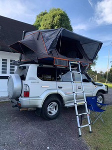 Installation rapide imperméable côté ouvert à clapet ABS coque dure <span class=keywords><strong>tente</strong></span> <span class=keywords><strong>de</strong></span> <span class=keywords><strong>toit</strong></span> 3-4 personnes <span class=keywords><strong>tente</strong></span> <span class=keywords><strong>de</strong></span> <span class=keywords><strong>toit</strong></span> pour 4x4 Camping tout-terrain - Product Image 4