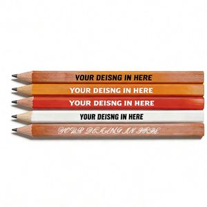 Crayons de charpentier en bois de tilleul noir de 7/10/12 pouces, personnalisables avec logo, pour promotion et cadeaux, vente en gros - Product Image 1