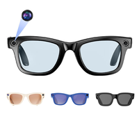 Lunettes Intelligentes M01 avec Caméra HD 1080P 800W, Traduction IA, Réduction de Bruit ENC, Casque Connecté Sportif Compatible ChatGPT