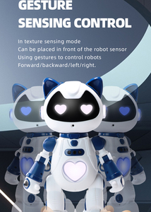 Gato Robot Interactivo Inteligente de Plástico F10, Control por Gestos, Canta, Baila, Programable, Juguete Educativo Electrónico para Niños - Product Image 3