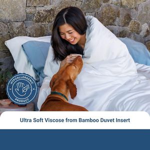 Tre ẩm Wicking bộ đồ giường Quilting làm mát mùa hè tre Comforter tất cả các mùa trọng lượng nhẹ thiết kế sang trọng tre Duvet chèn - Product Image 2