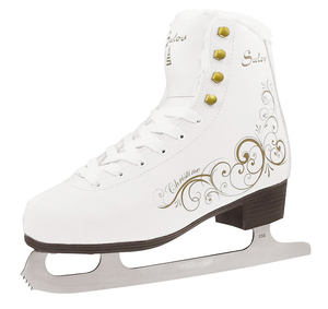 Entrepôt UE vente en gros femmes patins d'hiver couleur blanche élégant patinage <span class=keywords><strong>artistique</strong></span> pour dames - Product Image 6
